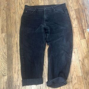 Black wrangler jeans